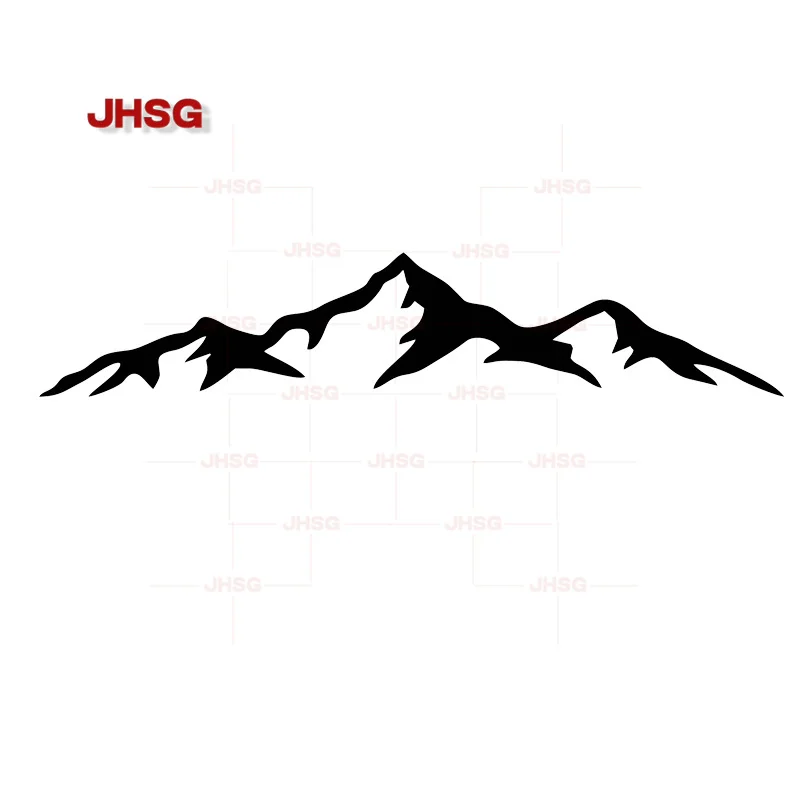 Mountainous Range LANDSCAPE Scene Vinyl Stickers - Car Truck Stickers-