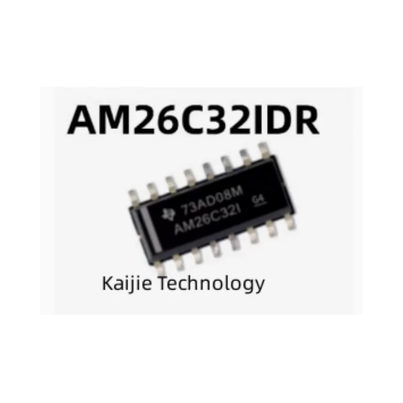 Original authentic patch AM26C32IDR SOic-16 four-way differential line receiver chip IC