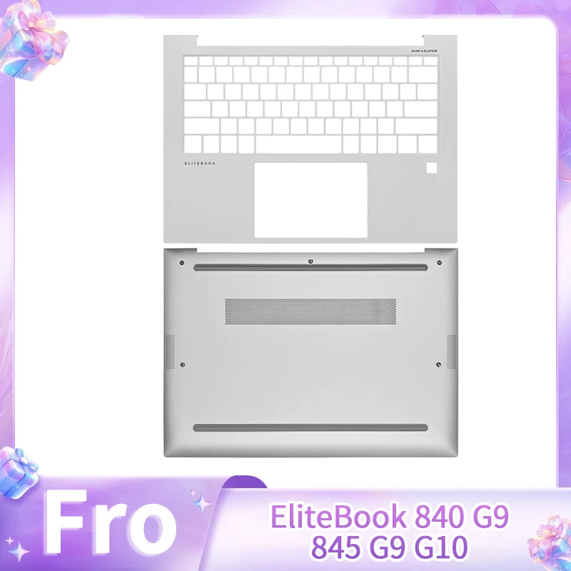 Новая сменная крышка корпуса для ноутбука EliteBook 840 G9 840 G10 ZhanX 14 HSN-I49C-3, верхняя и нижняя части корпуса, серебристый цвет