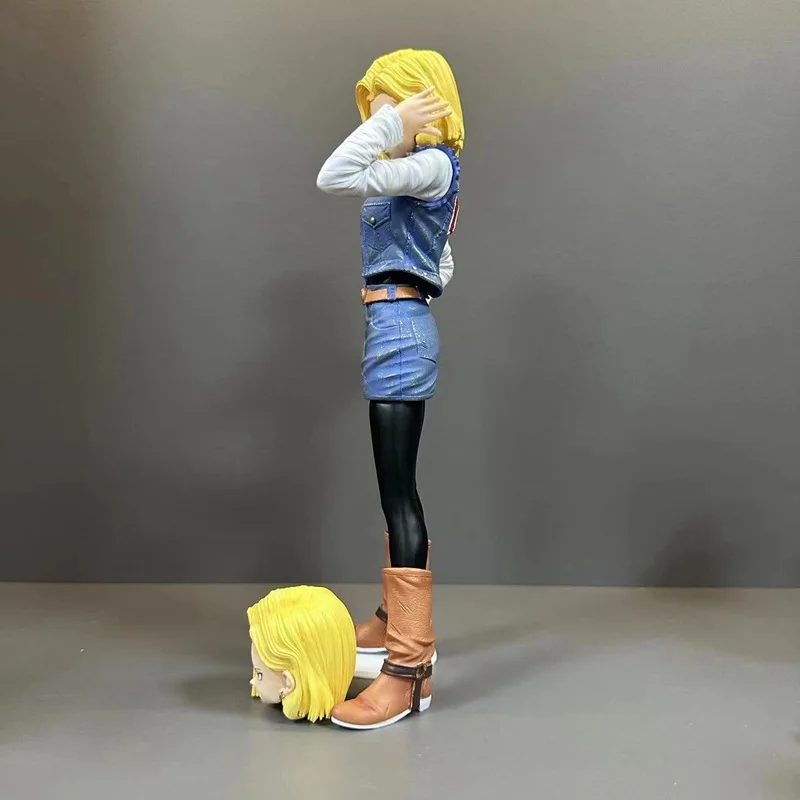 26cm Dragon Ball Z Android 18 Anime Doll Movable PVC Model Statue Collection Desktop Decoration Gift Toy Ornament