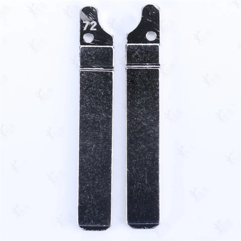 

30 шт. No 72 VA2 лезвие дистанционного ключа автомобиля для Citroen Triumph для Peugeot 307 откидной складной ключ пустой без канавки # 72