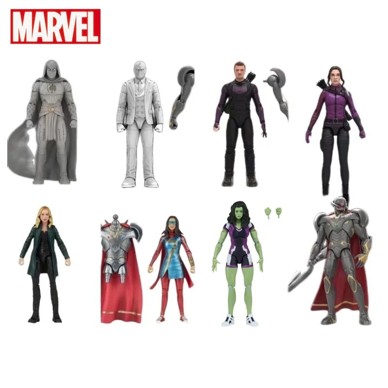 NEW ML Legends Moon Knight Mr.Knight Lady Hawkeye She-Hulk Kate Bishop Sharon 6" Action Figure Infinity Ultron What If Figurine