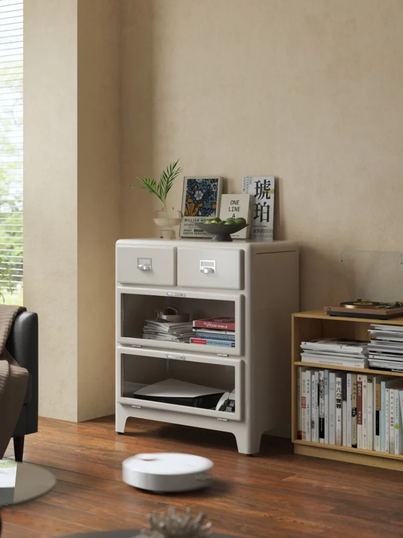 living room, bedroom, drawer, storage cabinet, glass display cabinet, Japanese retro chest cabinet, dining side cabinet