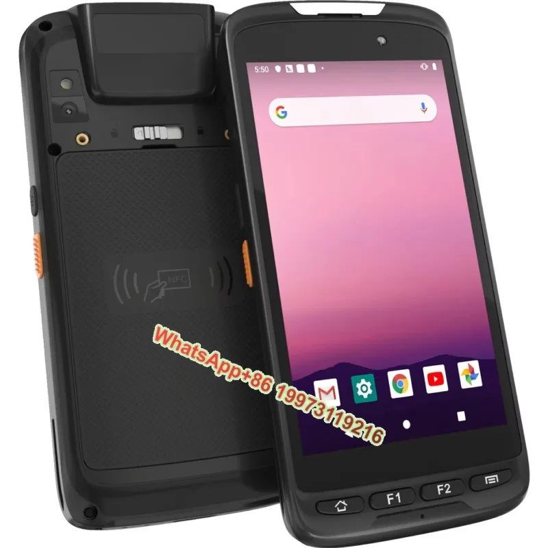 

OEM портативный КПК 5-дюймовый считыватель NFC промышленный IP65 прочный мобильный компьютер КПК Android 11 сканер штрих-кода