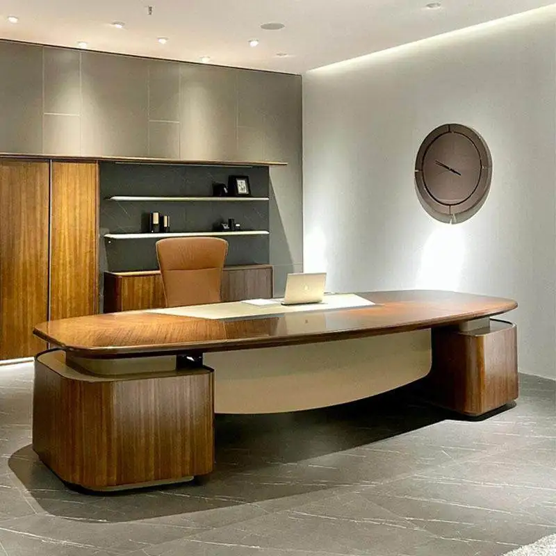 Luxury White Executive Desk Executive Desktop Corner Gaming Executive Desk Adjustable Study Mesa Escriotorio Office Furniture