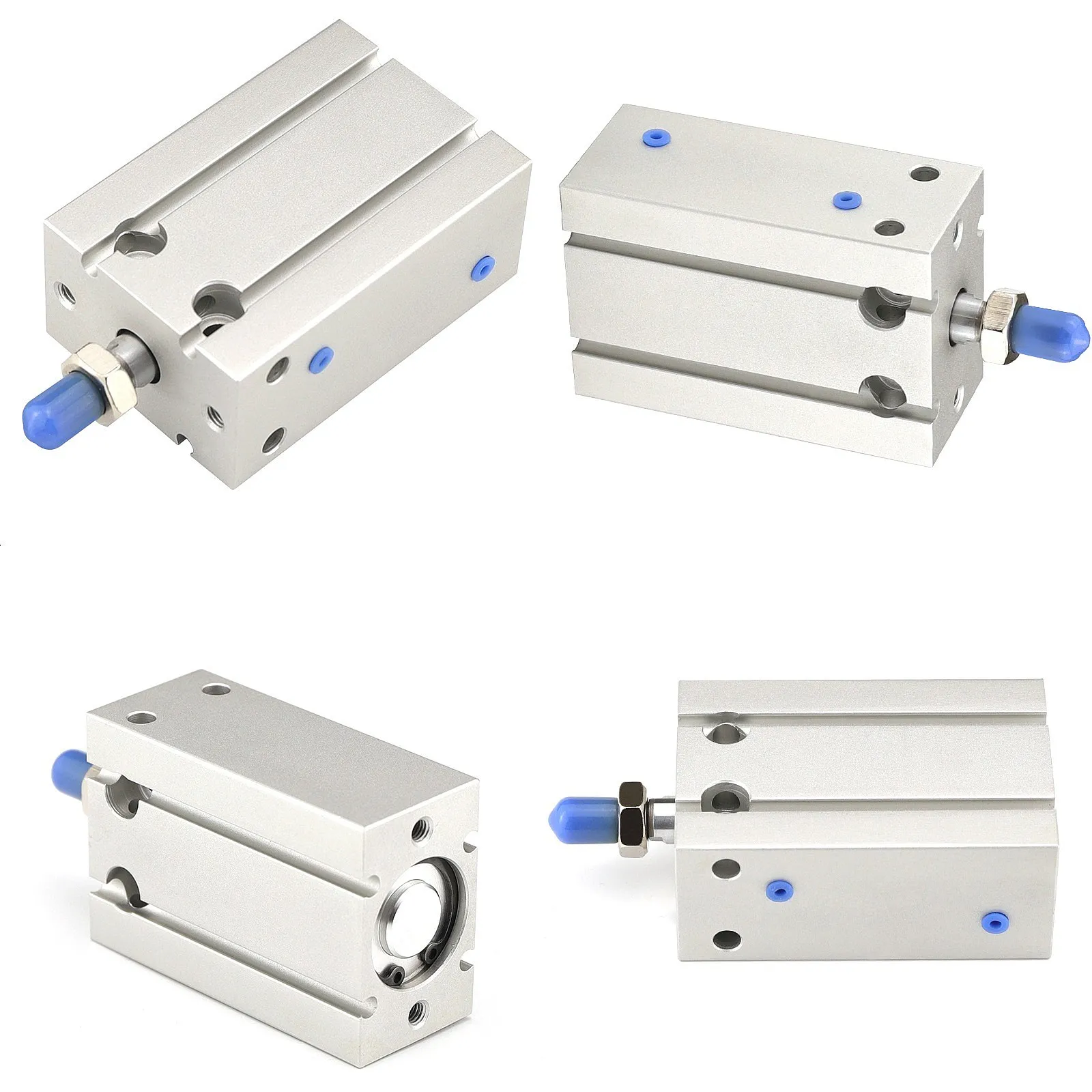 CDU‑Series Compact Pneumatic Air Cylinder Double‑Acting Compressed Air Drive Cylinder for Industrial Automation