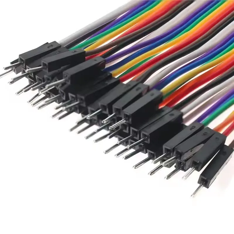 40PCS Dupont Line 10CM 20CM 40CM 40Pin Male to Male + Male to Female Female to Female Jumper Wire Dupont Cable for DIY KIT