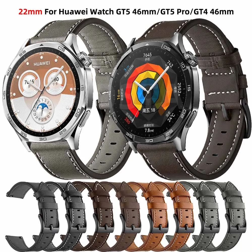 Correa de pulsera de 22mm para Huawei Watch GT 5/GT 4/GT 3 Pro, correa de 46mm para Huawei GT5 Pro GT4 de 46mm, pulsera de reloj definitiva