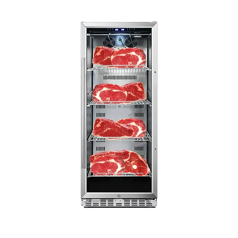 Strong Air Purification Aged Meat Aging Refrigerator Cabinet Beef Dry Aging Fridges Meat Aging Machine For Steak