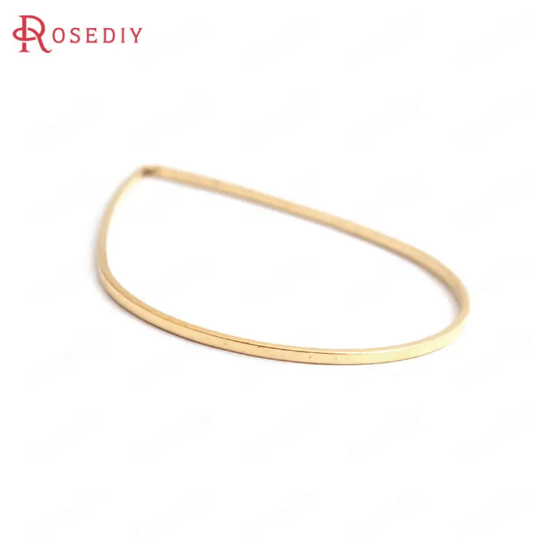 Wholesale 10*7mm 25*17mm 31*22mm 38*26mm 47*30mm Antique Bronze/Gold color geometry drop Brass Closed Rings Accessories(JM3128)