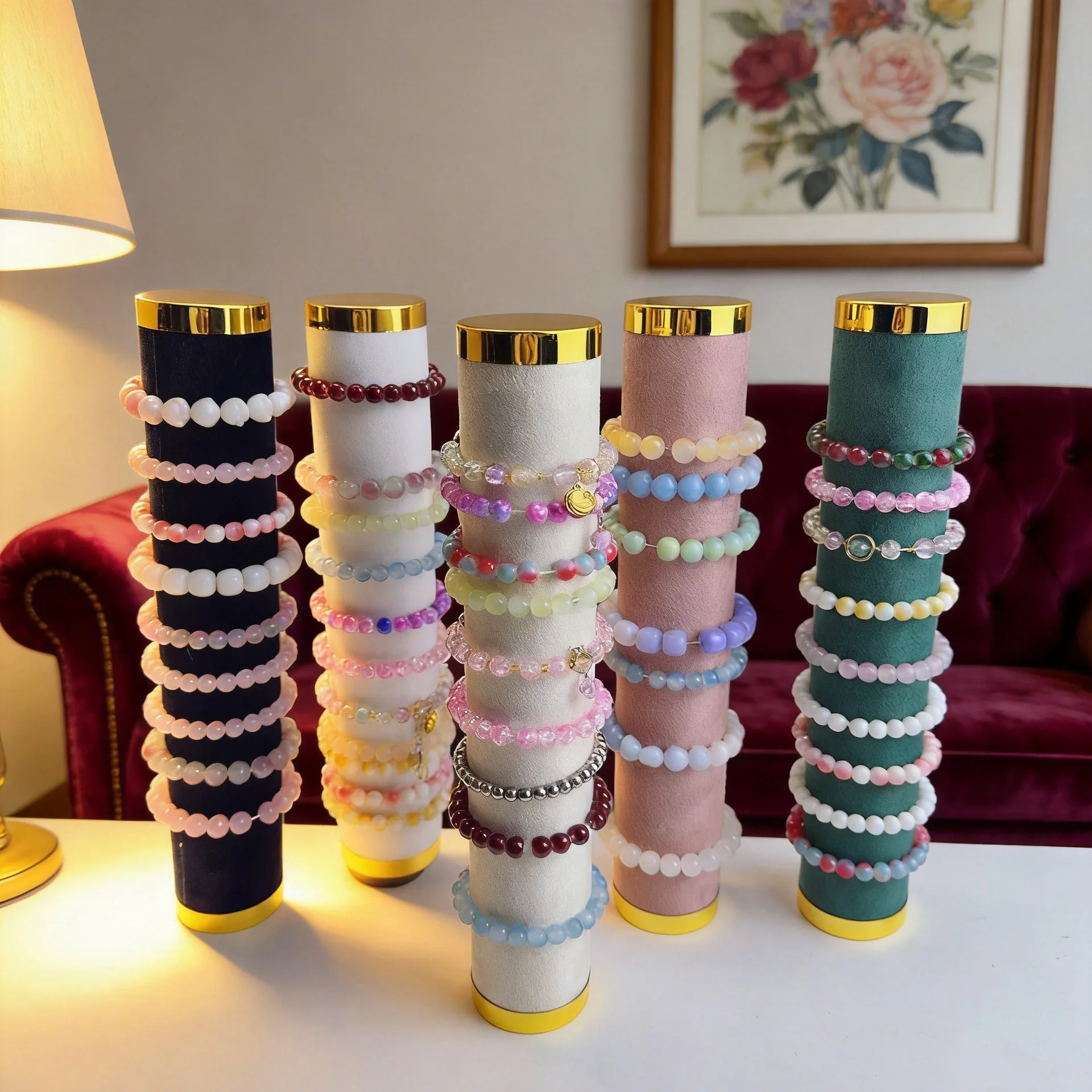 حامل عرض للإكسسوارات والأساور  - مراجعة Jewelry Making Watches وسعره