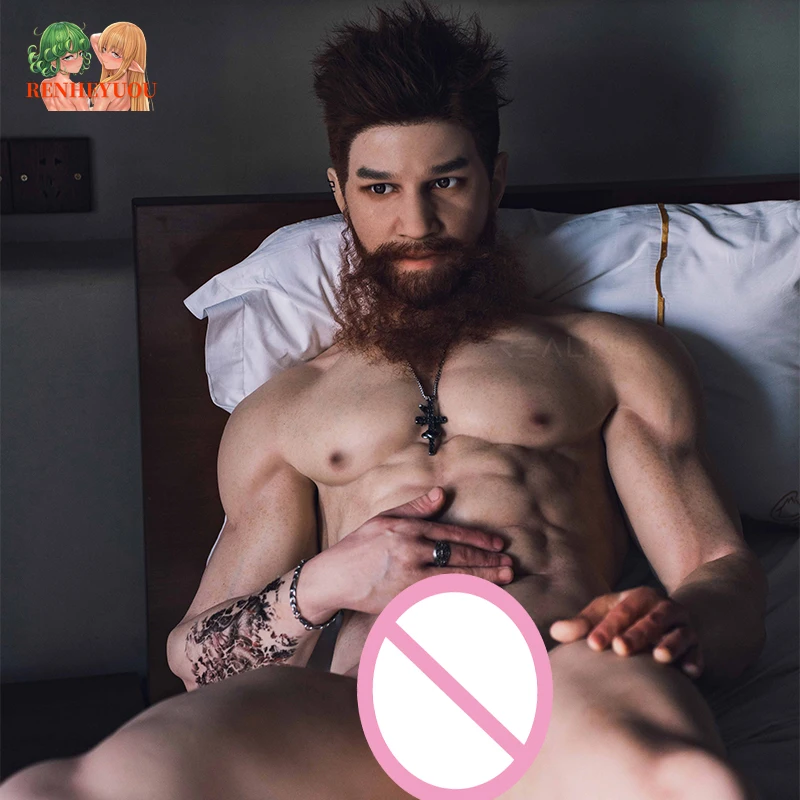 RENHEYUOU 180cm Full Size Gay Men's Most Exciting Anal Insertable Male Toy has a lifelike dildo for female masturbation!