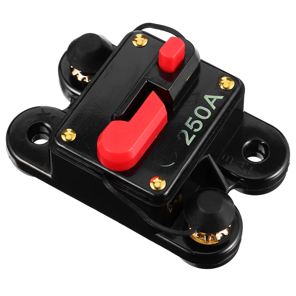 

Refit Self-recovery Circuit Breaker Fuse Protection Holder Alloy Car Audio Accessory