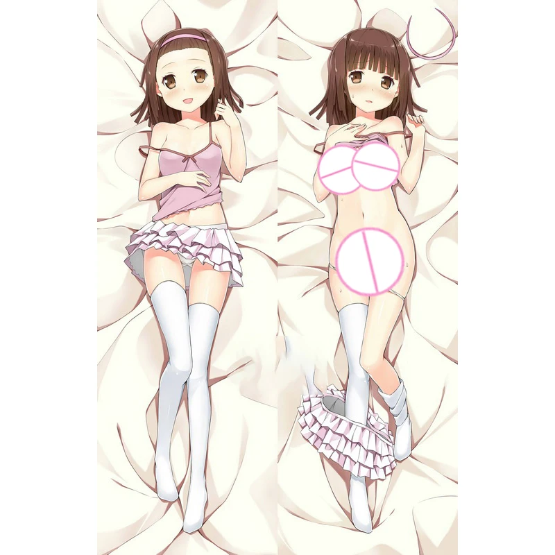 

Dakimakura Anime Pillow Cover Nadeko Sengoku Double Sided Print 2Way Cushion Bedding Festival Gifts Gifts