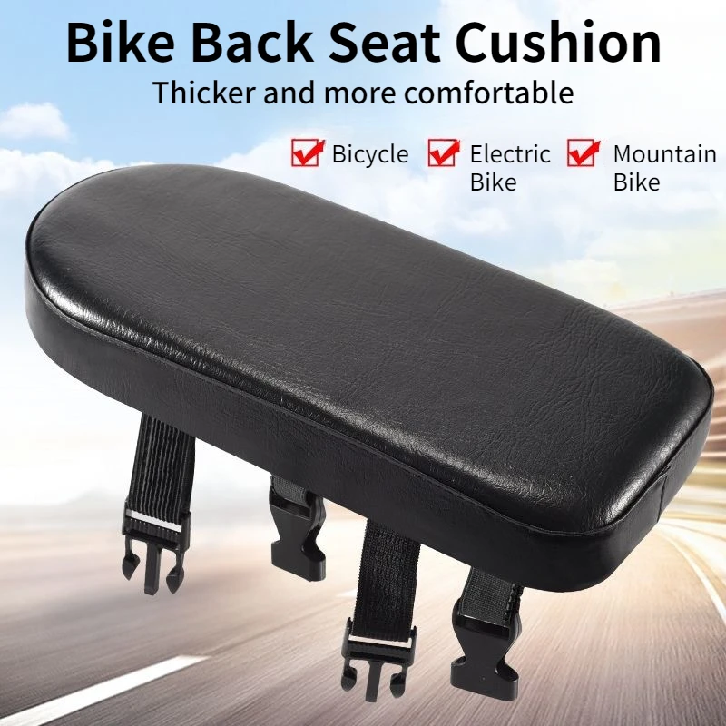 

Bicycle Rear Seat Cushion Mountain Bike Shelf Rear Seat Cushion Bicycle Manned with Children Comfortable Seat Cushion Cycling