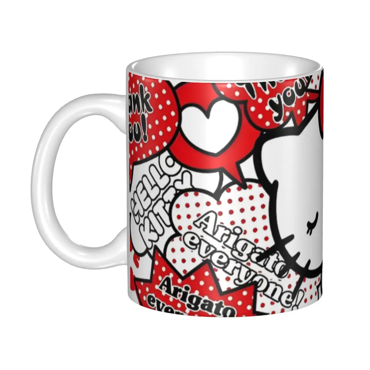 

Hello Kitty Cartoon Mug Cute Coffee Cup Healing Gifts For Kids Adult