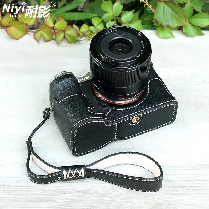 Основа для камеры, искусственная кожа для Sony A7CII A7C2