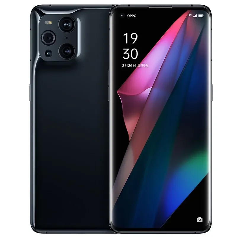 OPPO ค้นหา X3สมาร์ทโฟน5G 6.7 "120Hz AMOLED NFC Snapdragon 870 50MP 65W supervooc 8GB RAM 256GB ROM โทรศัพท์มือสองของแท้