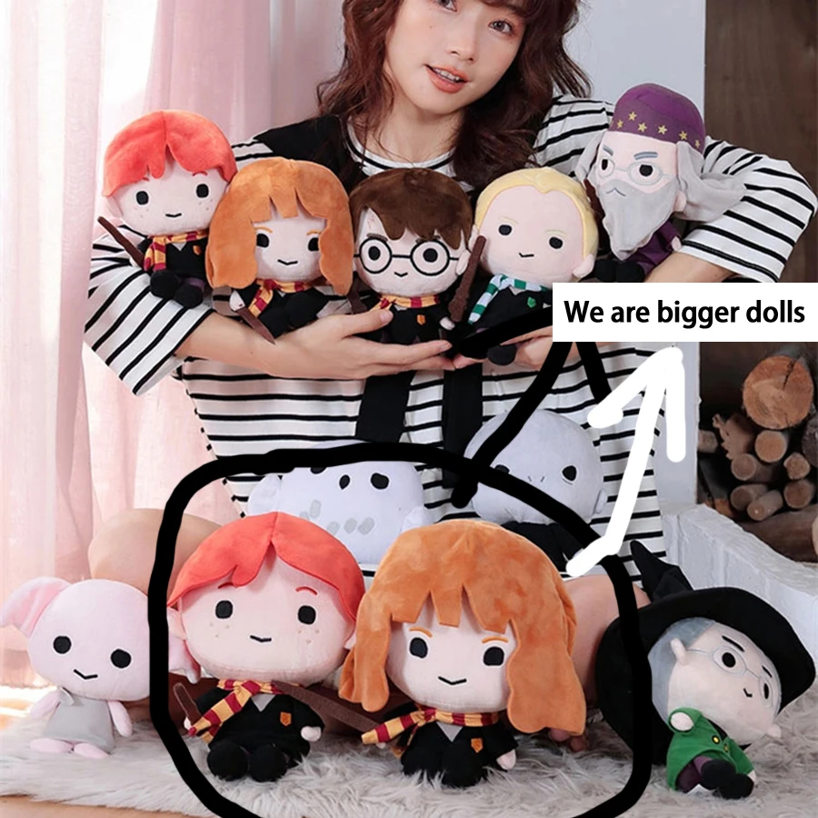 

Premium 25cm Harry Potter Ron Plush Stuffed Toy with Realistic Movie Details Ideal Christmas Gift for Collectors