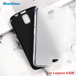 For Lenovo A328 Gel Pudding Silicone Phone Protective Back Shell For Lenovo A328 Soft TPU Case