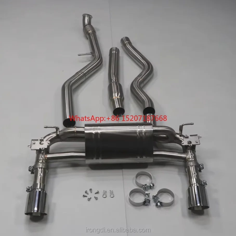 

RD exhaust for F30 335i N55 3.0T ss304 muffler valves control valved catback valvetronic exhaust