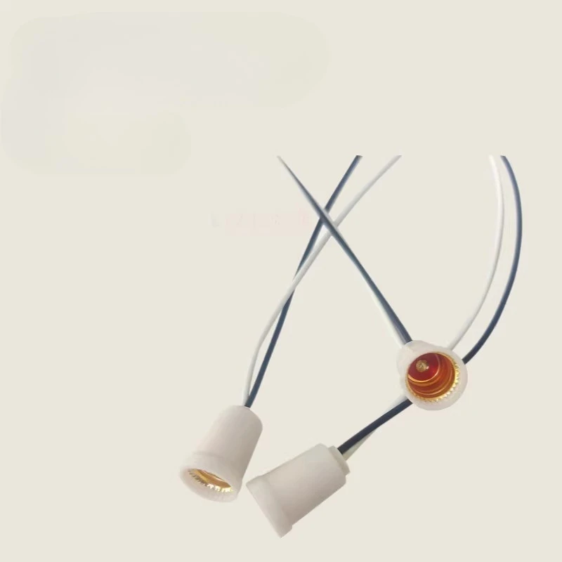10pcs E12 with Wire Lamp Holder E12 Socket
