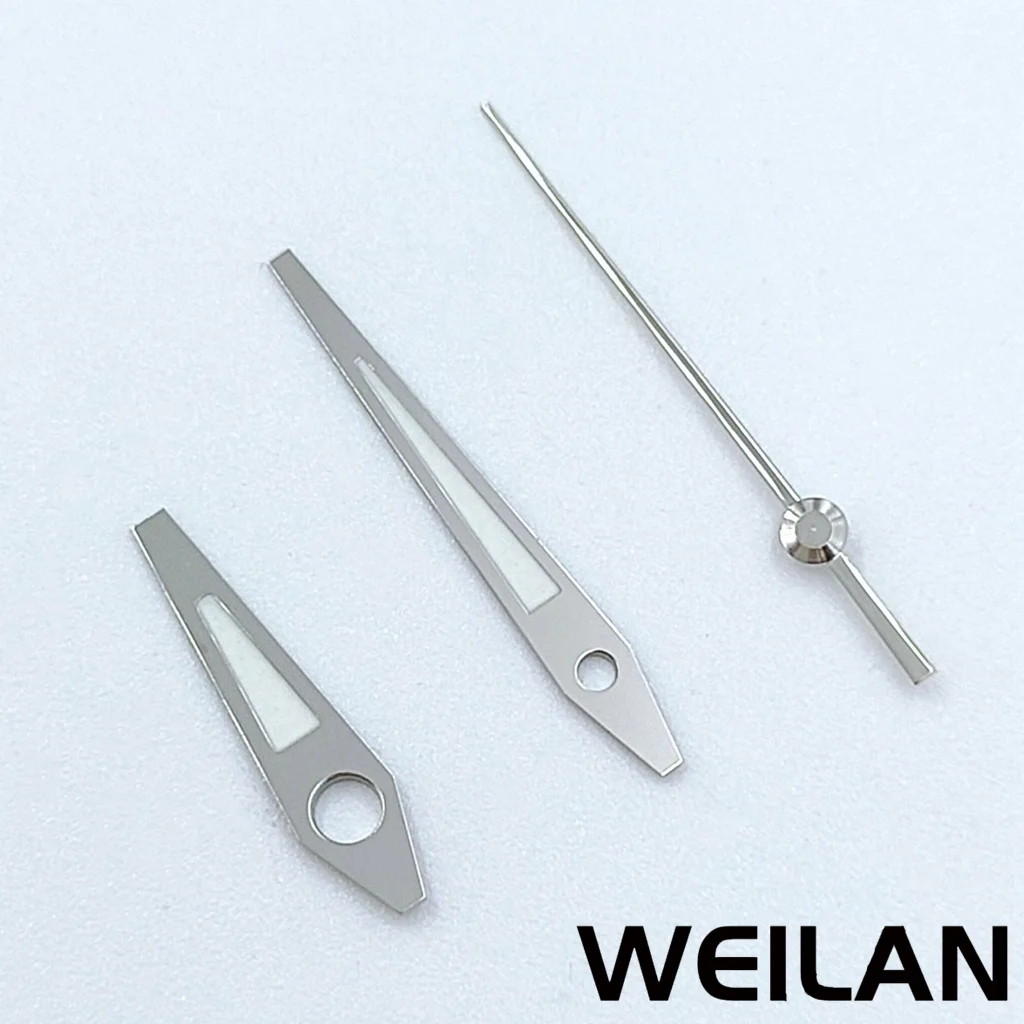 Fit NH35 NH36 7S26 7S36 4R35 4R36 Movement Silver Watch Hands