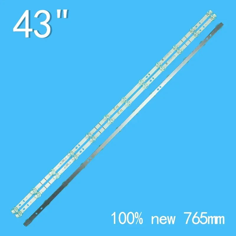 For TCL LED LAMP STRIP TCL-43D8-3030F2.1-3X12-B-LX20190617 FROM PANEL LVU430NEBL