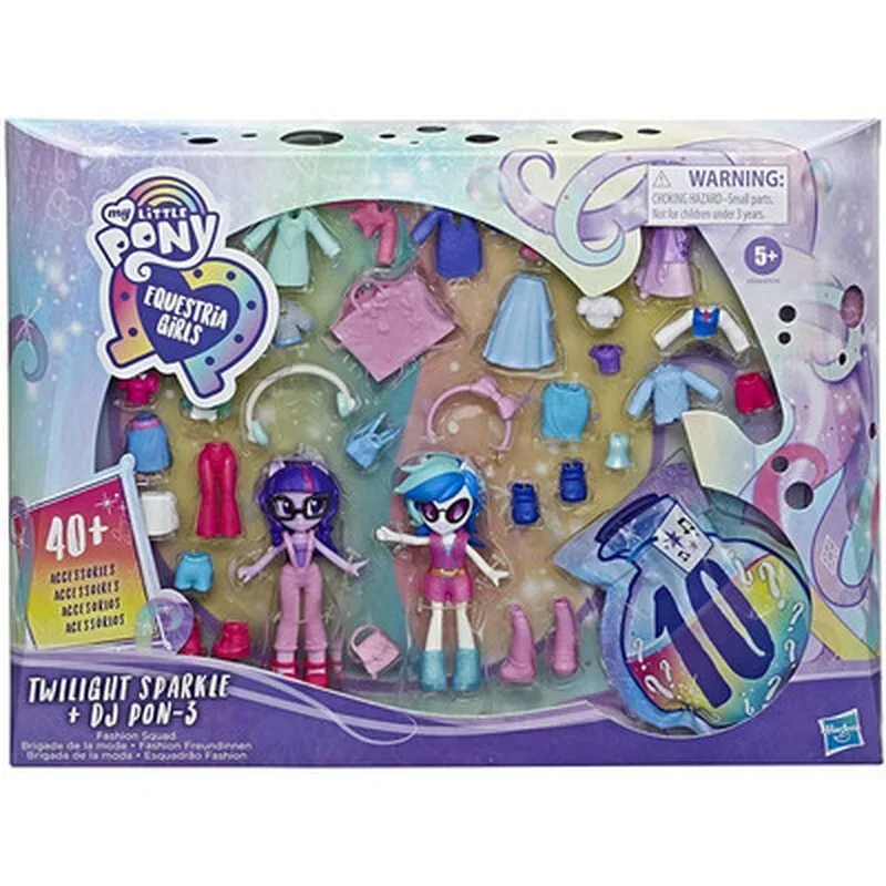 Hasbro Mijn Kleine Pony Minipop Modeset Actiefiguurmodel Meisje Speelgoed Kawaii Geanimeerde Kinderen Kerst Verjaardagscadeau