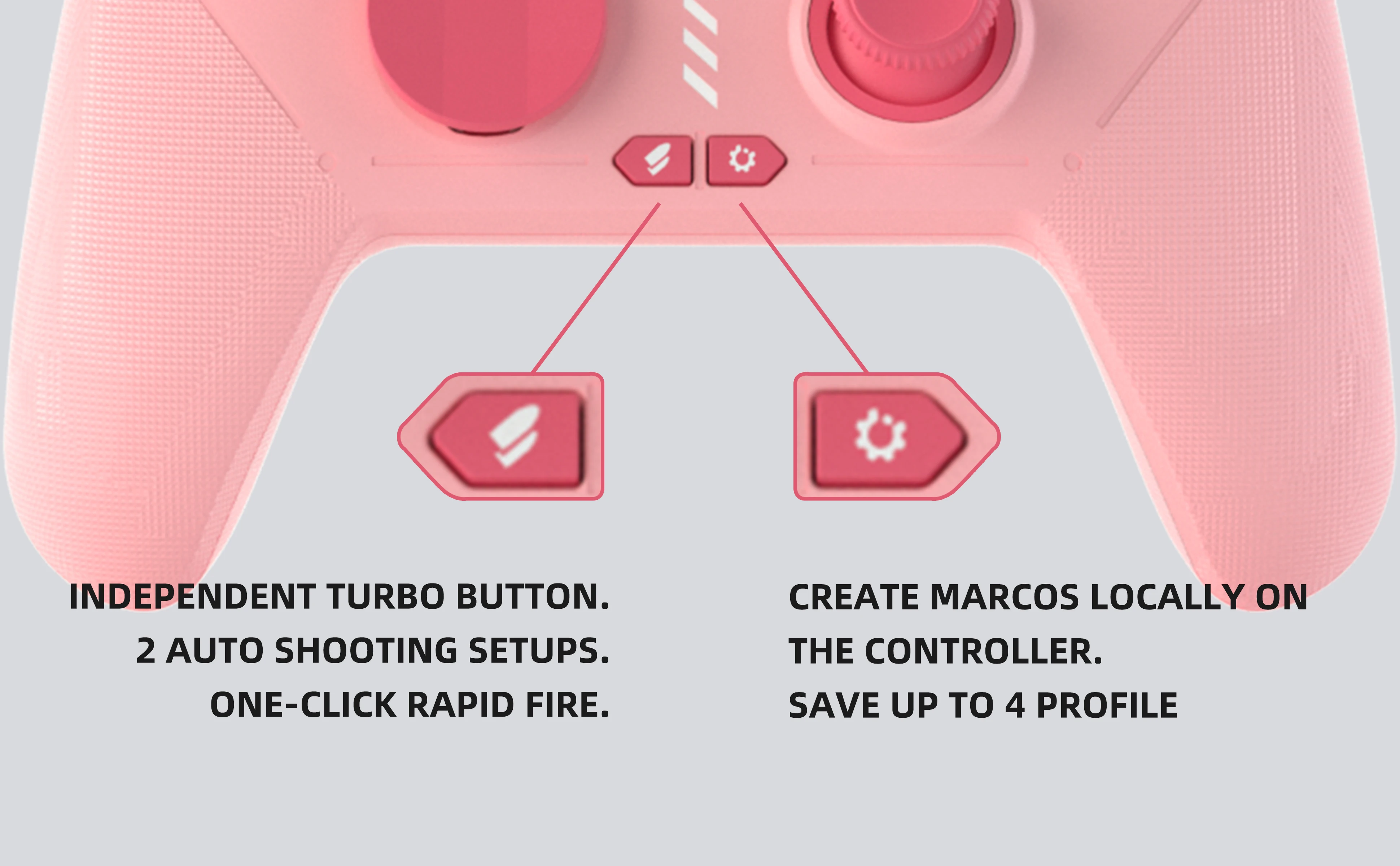 MOBAPAD CHITU Bluetooth-Game-Controller, HD, mechanischer Hall-Joystick, Gamepad für Nintendo Switch, 2-teiliges PC, Android iOS-Spielzubehör