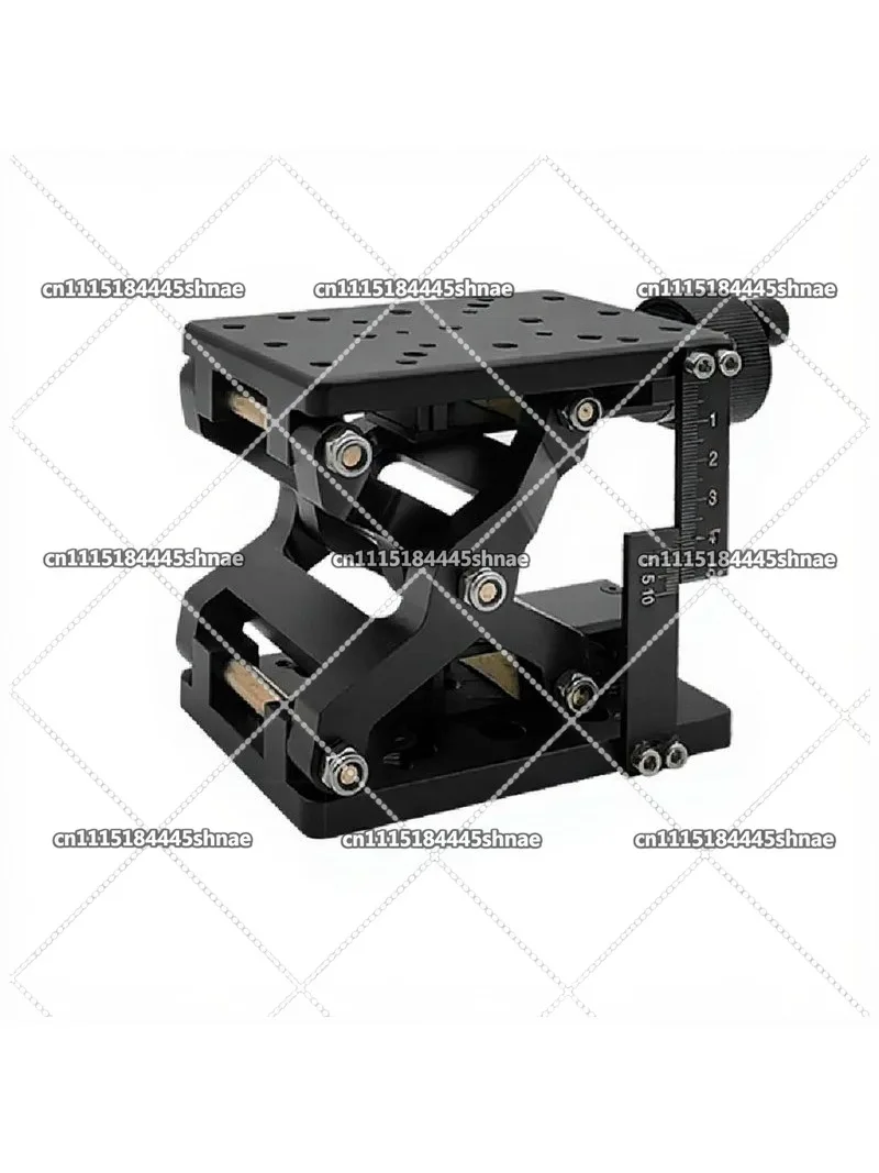 Suitable forOptical Sliding Lift Lifting Platform Stroke 60MM Load  120x80MM High Precise Manual Lift Z-Axis Manual Elevator
