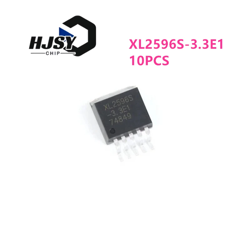 New 10PCS XL2596S-3.3E1 5.0 5.0E1 12 12E1 ADJ XL2596S-ADJE1 Step-down DC-DC converter chip patch TO 252-5