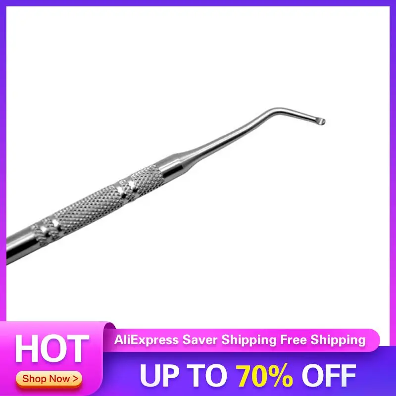 1 Pcs Professional Double Ended Toe Nail File Pedicure File Edge Ingrown Onychomycosis Nail Lifter Manicure Clean Tool