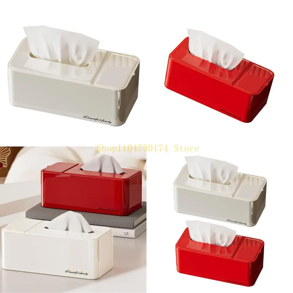 ABS Paper Towel Storage Box Stylish Spring Tissue Dispenser for Office and Home top sale