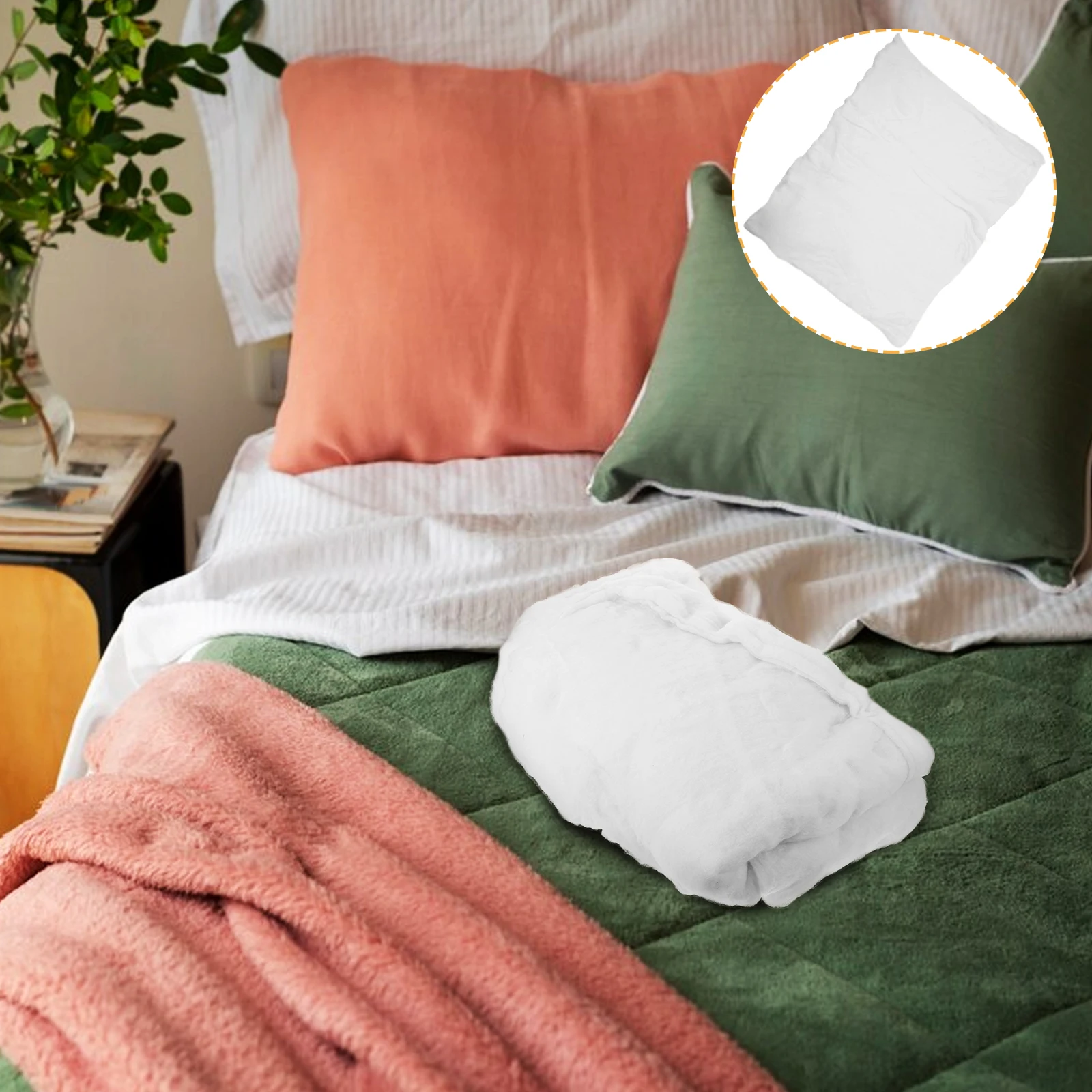 

Batting Warm Pad Backpain Quilt DIY Mattress Pads Core Cotton Batting Roll Comfort Fill Household Prop Long Staple Cotton