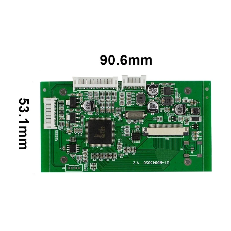 شاشة LCD أصلية 5 بوصة RGB AT050TN33 V.1 مع لوحة تحكم AV VGA 480*272 سطوع 350