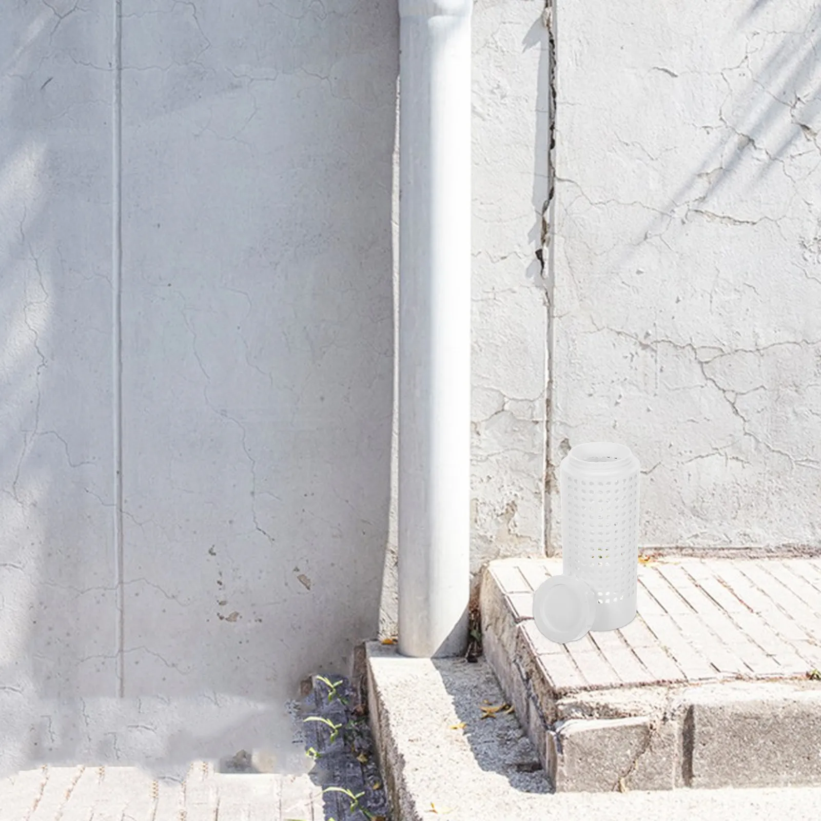 

Дренажная сетка-фильтр 104 мм для сливной трубы, уличная, для двора и сада, соединитель для водосточных желобов, дренажные аксессуары