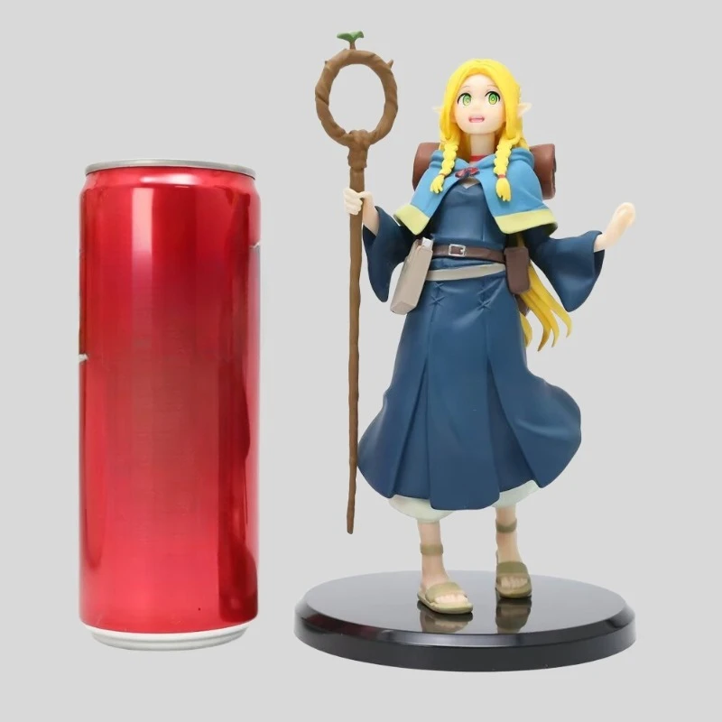 19cm labirinto refeição maruciel linda menina figura elfo feiticeiro anime figura modelo ornamento de mesa decorações presente do feriado brinquedos kawaii