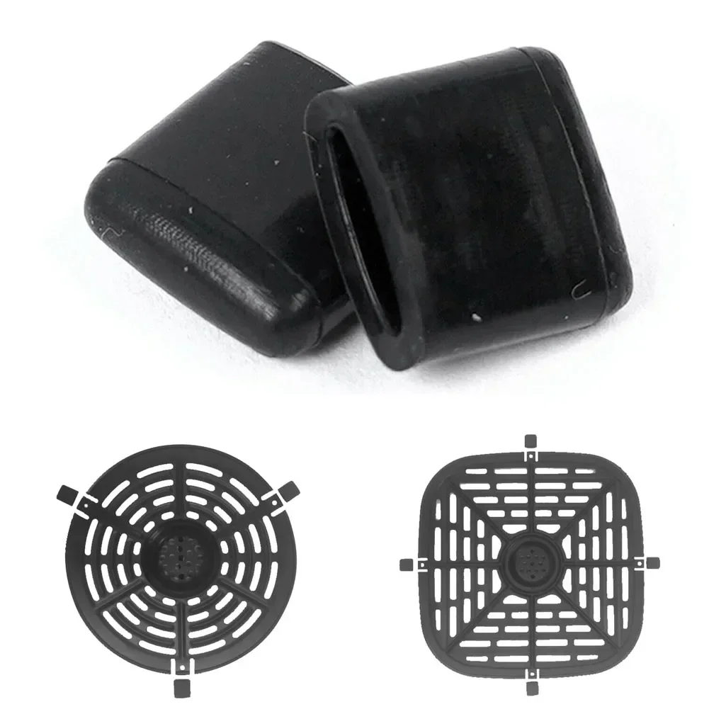 16Pcs Air Fryer Rubber Tips Pieces Replacement for Air Fryer Grill Pan Rubber Bumpers Odorless Anti-scratches Silicone Covers