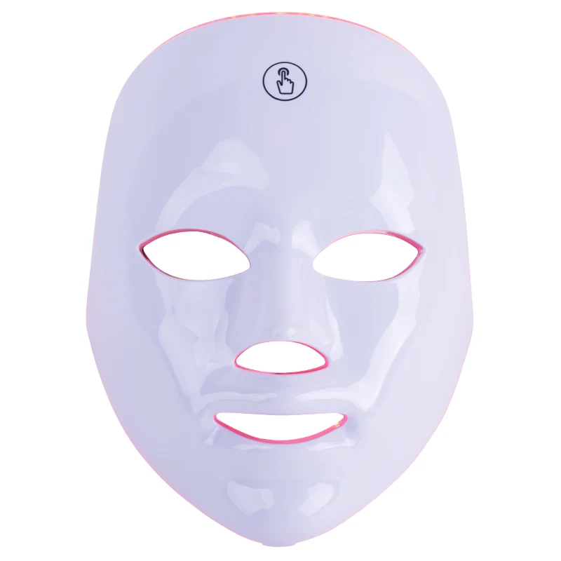 Lesen 7 cores máscara led rejuvenescimento da pele casa face lifting clareamento dispositivo de beleza cuidados recarregável branqueamento dispositivo de beleza