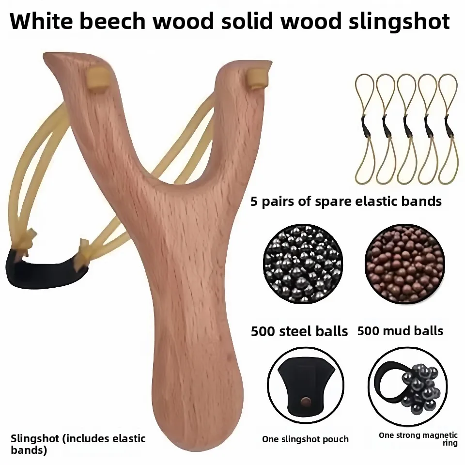 

Высокоточная ретро-игрушка для улицы из натурального дерева: классический мощный снайперский бластер для детей, весна 2026