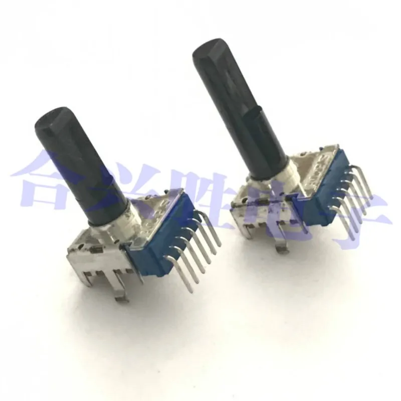 1PCS Electronic Organ Amplifier Mixer Volume Potentiometer 6Pin B10K B50K W50K E50K E100K C500K With Midpoint Shaft 18MM/23MM