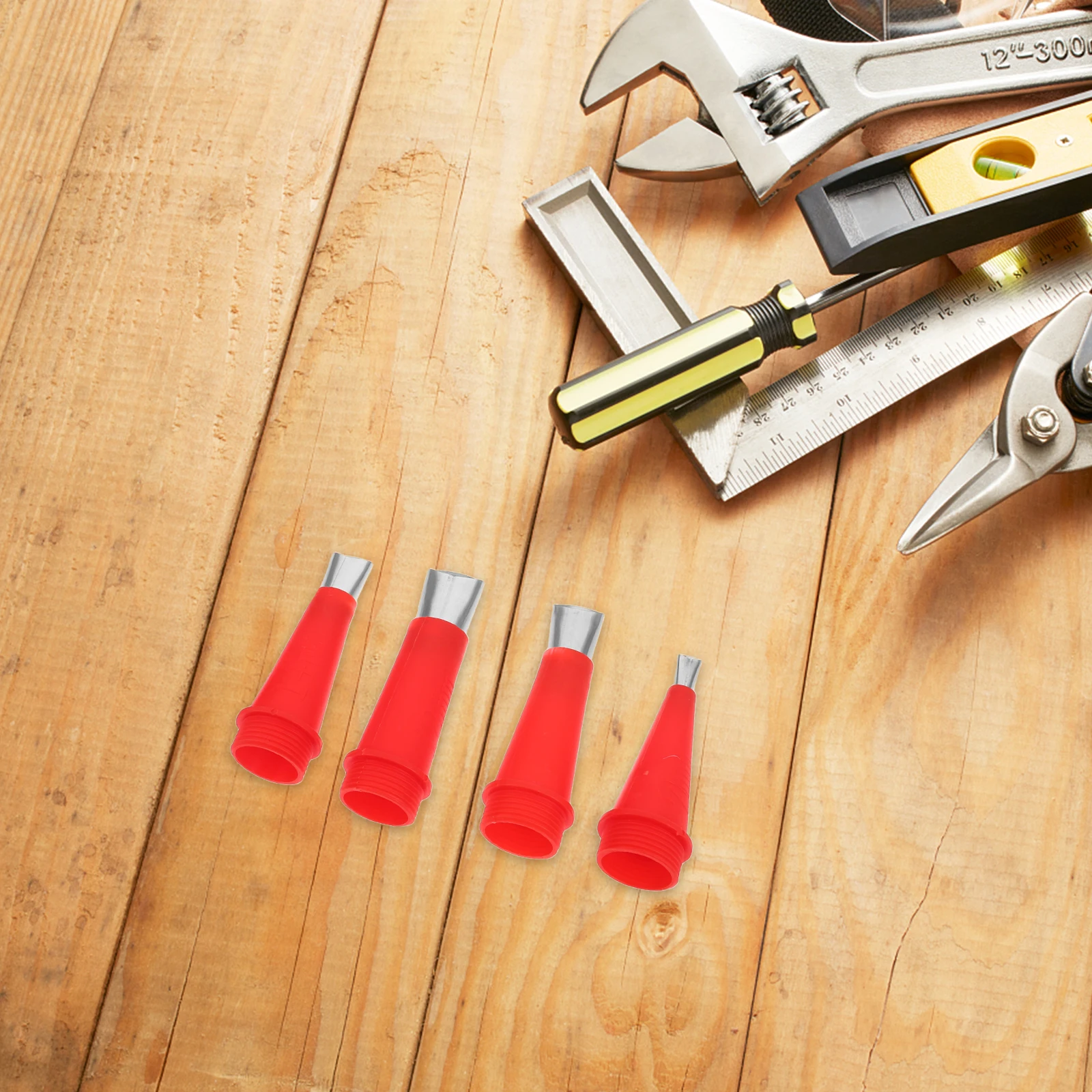 

1 Set Glue Gun Nozzle Extender Sealant Tip For Epoxy Resin Mixing Caulking Tool Reusable Precision Control Adhesive Applicator