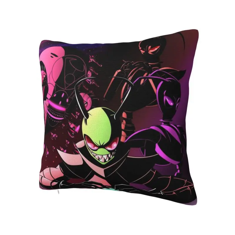 Custom I-Invader Z-Zim Cartoon Cushion Covers Sofa Home Decorative Square Pillow Cover