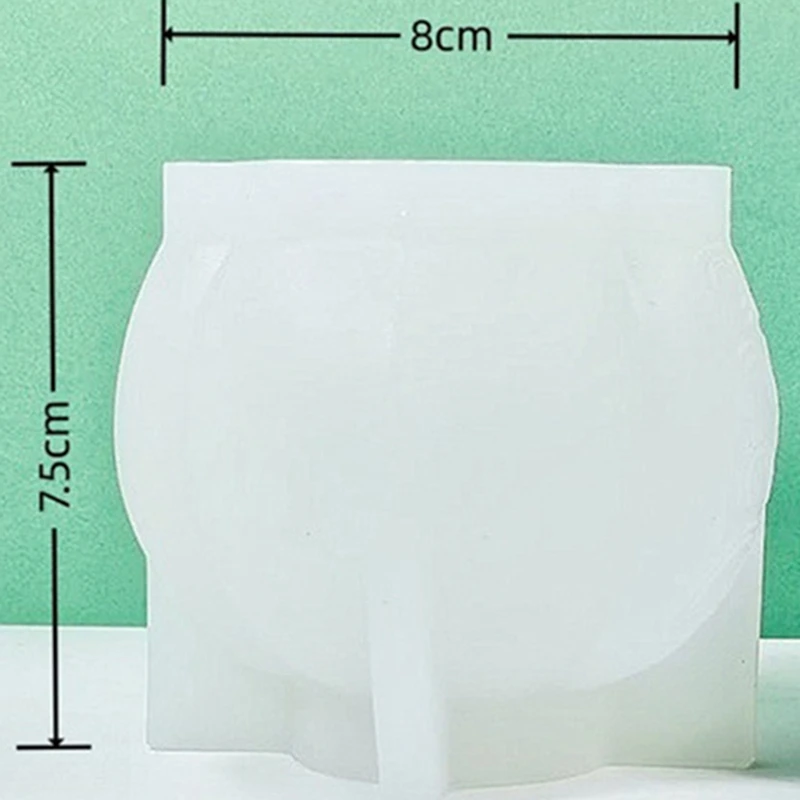 3PCS Pumpkin Silicone Mold  Mold For Handmade Soap For Handmade Soap, Candle, Cake Baking