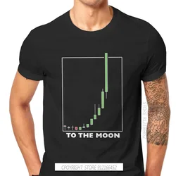 To The Moon Classic Wallstreetbets Stock Option Trading T Shirt Classic Graphic Big Size TShirt Big Sales Men