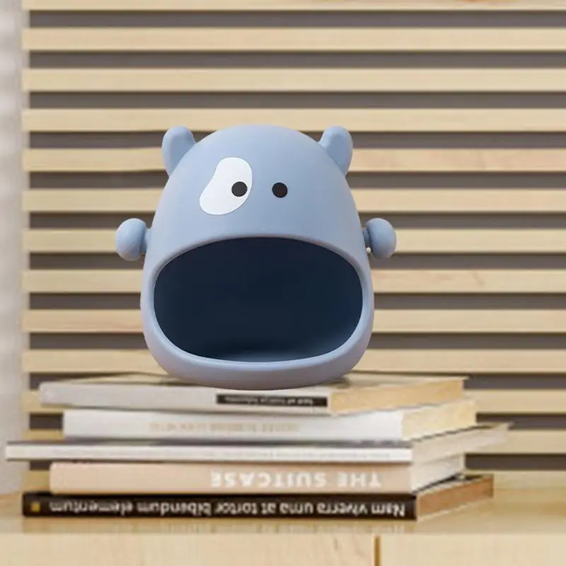 Decorative Bowl For Keys Cow Candy Dish Bowl Unique Creative Key Dish Bowl Entryway Table With Big Container Storage Mouth 