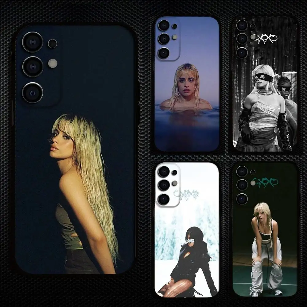 

Cxoxo C-Camila C-Cabello Phone Case For Samsung S25,S24,S21,S22,S23,S30,Ultra,S20,Plus,Fe,Lite,Note,10,9,5G Black Cover