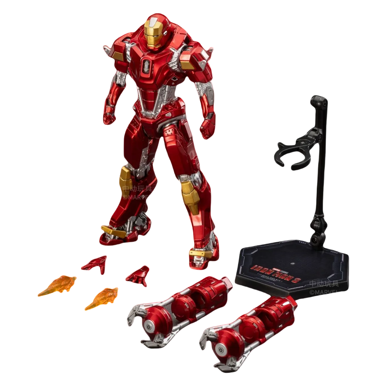 ZD Toys Iron Man Action Figure Iron Patriot MK1-7 MK17 MK33 MK85 MK30 War Machine Legends Avengers Tony Stark Raccogliere Giocattolo Regalo