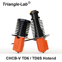 Trianglelab CHCB-V TD6 TD6S Tceramic heating core & tun nozzle for DDE DDE Direct Drive Extruder volcano hotend  prusa VORON